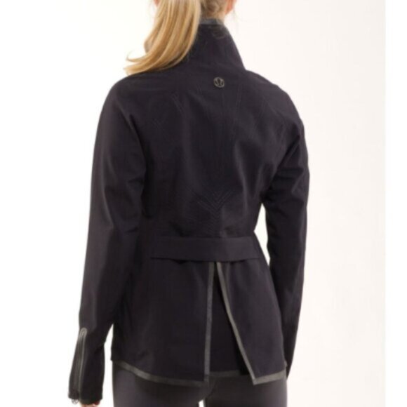 EC Lululemon Harmony Softshell Jacket Black Size 8 - Picture 2 of 5